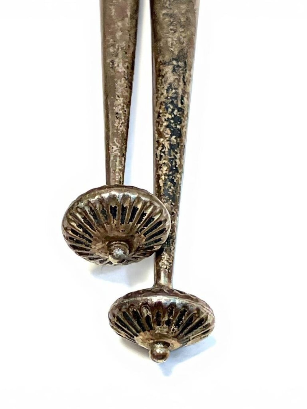 Vintage Navajo Native Sterling Silver Dancing Kachina Bolo Tie Signed Artist V - Picture 5 of 5